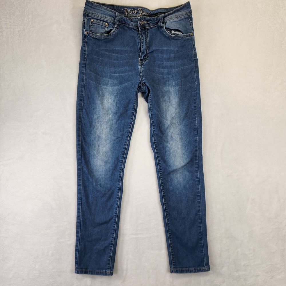Puzzle Jeans Womens Size 5/6 Blue Wash Skinny Fit‎ Denim Pants